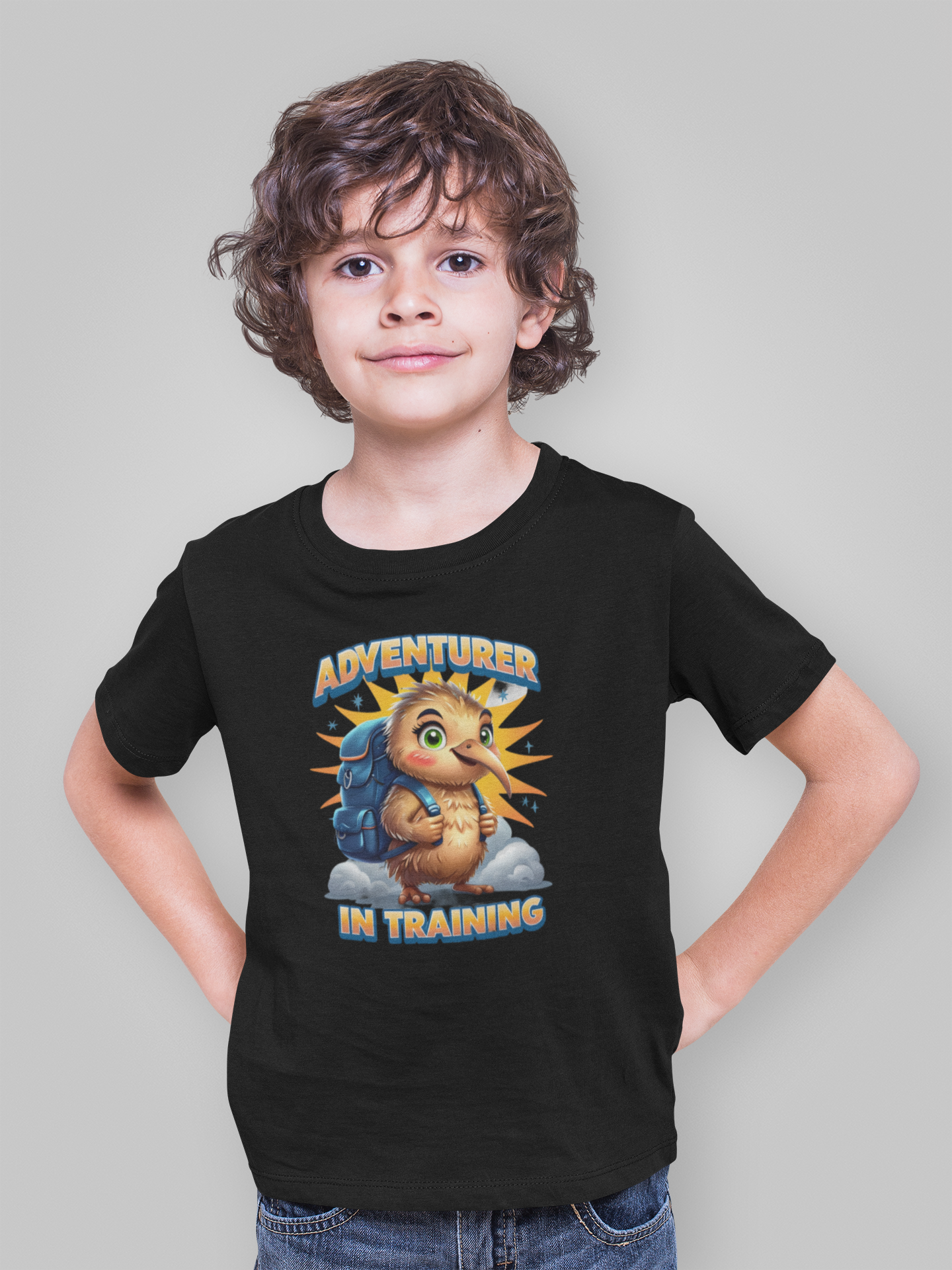 T-Shirt Kiwi "Adventurer in Training" - verschiedene Farben