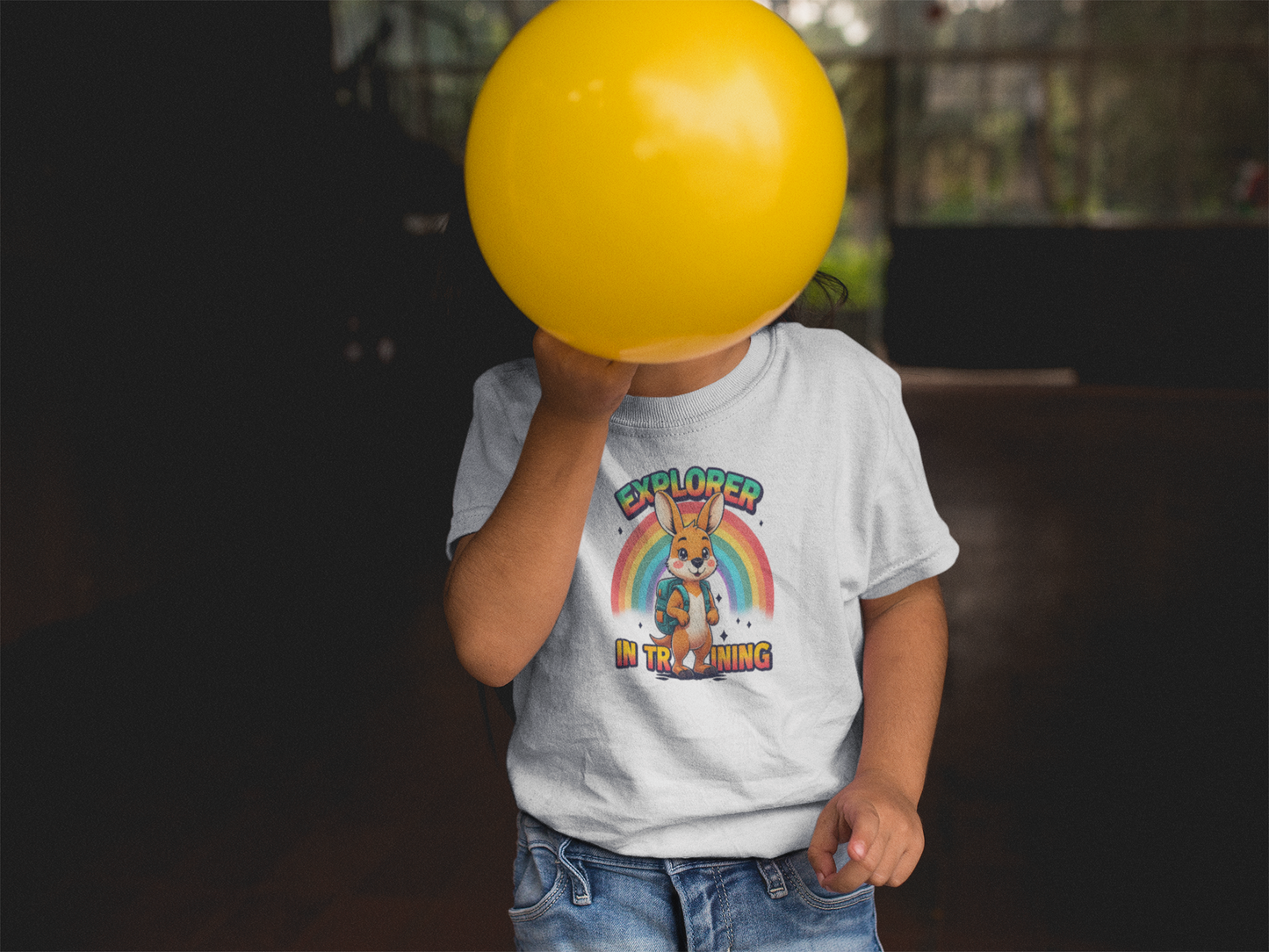 T-Shirt Kängeruh "Explorer in Training" - verschiedene Farben