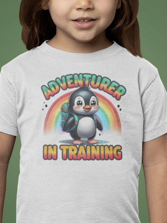 T-Shirt Pinguin für Abenteuerer - verschiedene Farben