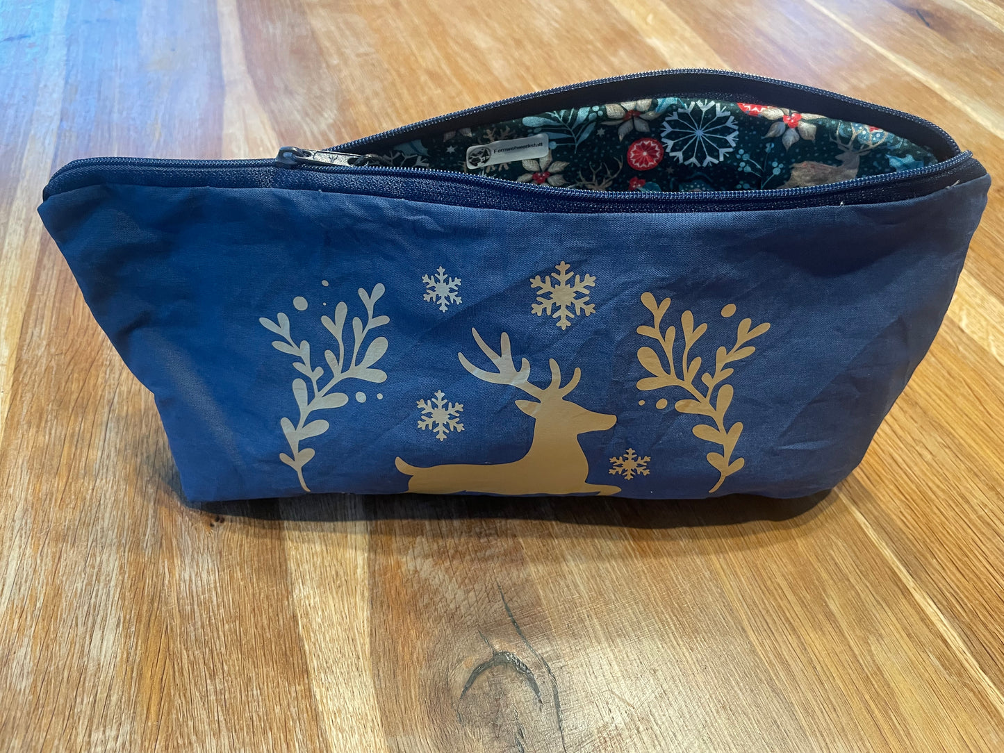 Weihnachtliche Utensilientasche