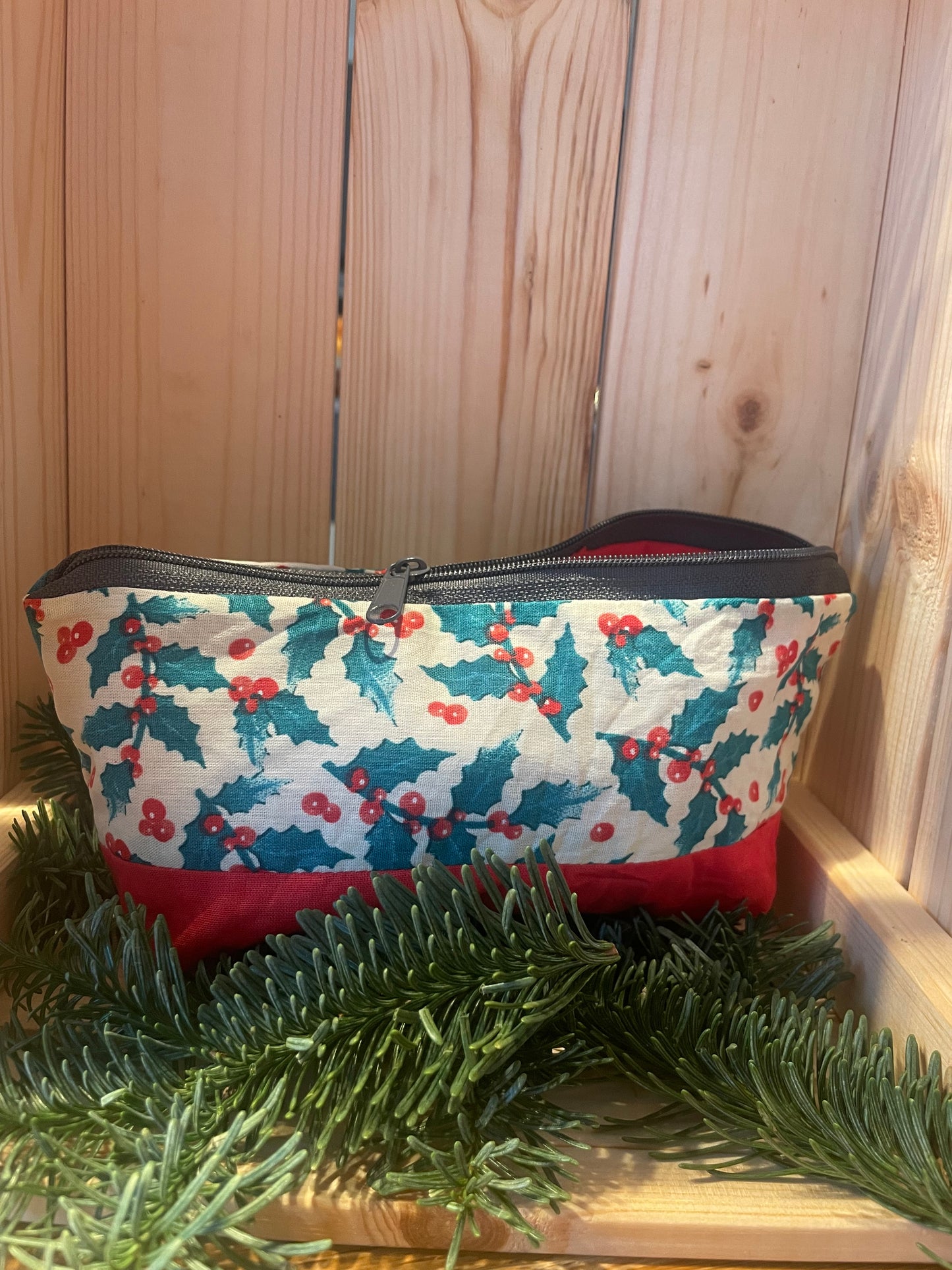 Weihnachtliche Utensilientasche