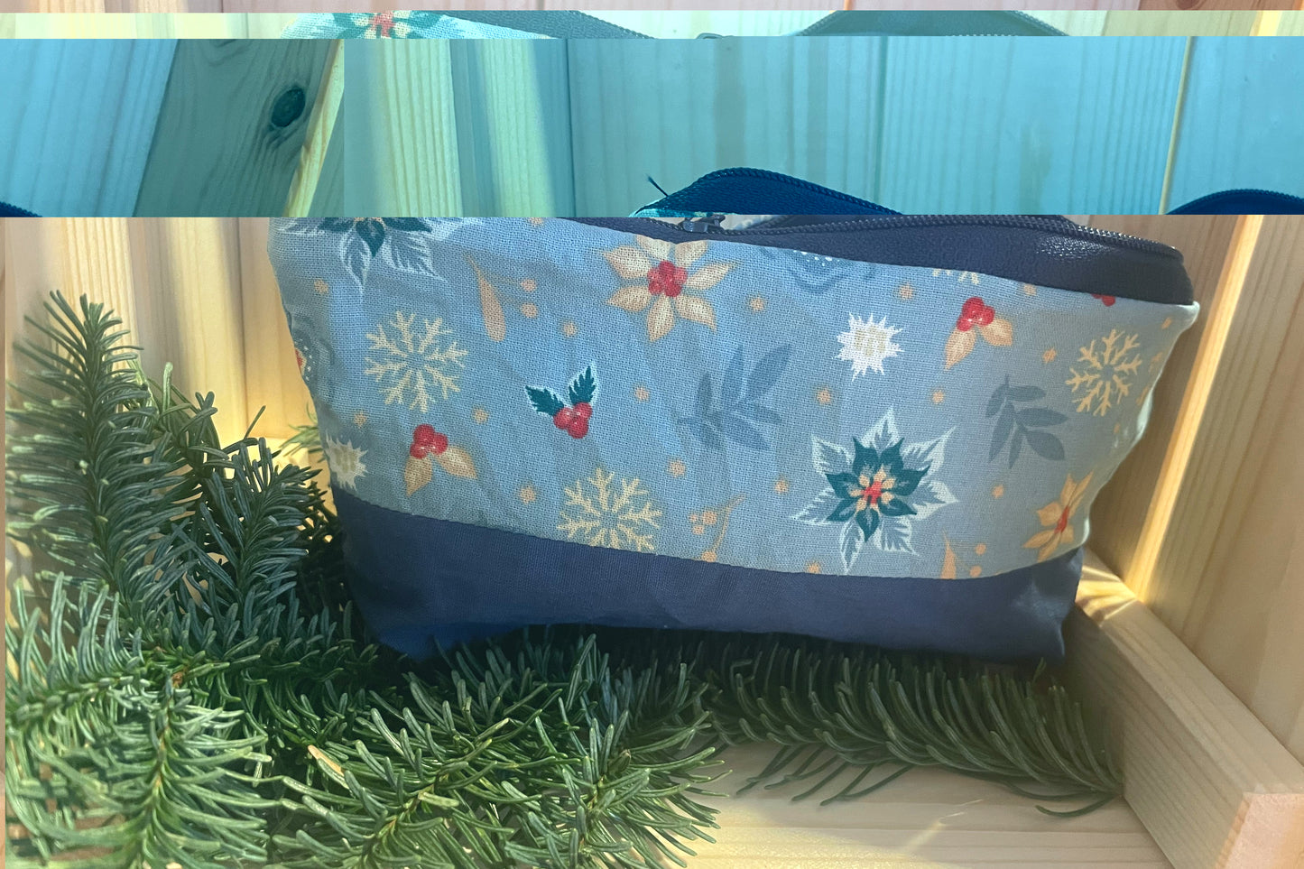 Weihnachtliche Utensilientasche