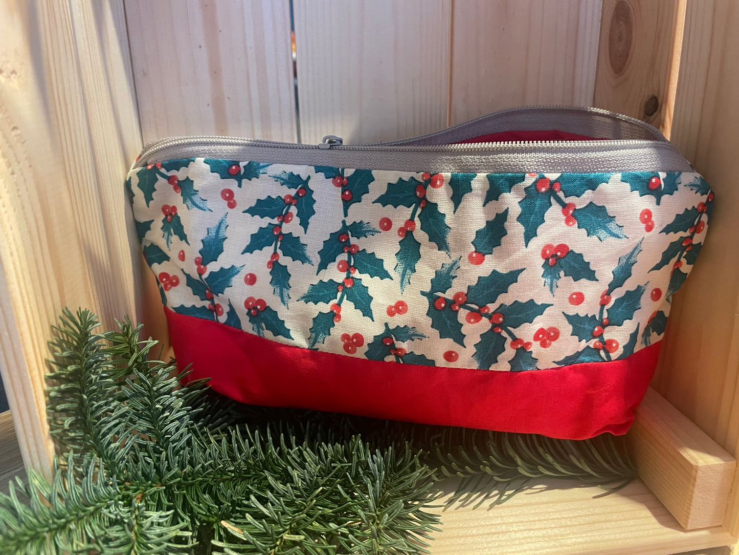 Weihnachtliche Utensilientasche