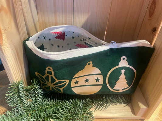 Weihnachtliche Utensilientasche